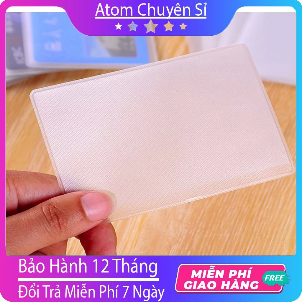 Combo 10 Túi đựng thẻ căn cước công dân, bằng lái xe, ATM, Card visit, CMND.Nhỏ Gọn, Tiện Lợi