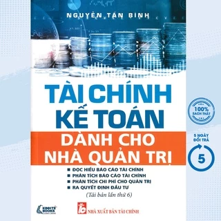 Sách - Tài Chính Kế Toán Dành Cho Nhà Quản Trị - KT