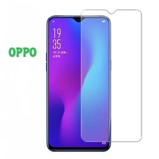 Kính cường lực trong suốt Oppo A5s (Kèm miếng lau)