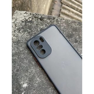 Ốp lưng nhám cho Xiaomi Redmi K40 , K40 Pro, Poco F3 chống sốc, viền dẻo đen