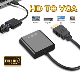 Cáp chuyển đổi HDMI sang VGA dây HDMI to VGA  Cho PC,laptop, Máy Chiếu Cao Cấp Độ Dài 20CM Full HD 1080P VNET