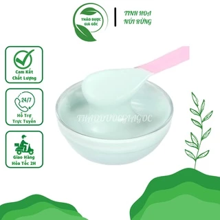 1kg Bột Mask Dẻo Bạc Hà Trà xanh Giảm mụn kiềm dầu handmade