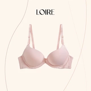 Áo Ngực Texture Trơn Có Gọng Nâng Ngực Loirechic BRTS80