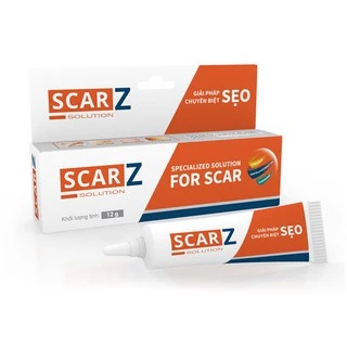 [mẫu mới] Kem Bôi Da ScarZ Solution 9g hỗ trợ làm giảm sẹo nhanh chóng