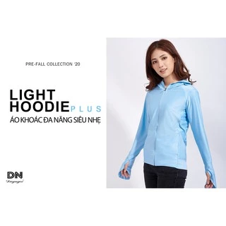 Áo khoác chống nắng Light Hoodie PLUS Cao cấp Duy Ngọc - thời trang, thoáng mát, chống nắng tối ưu, thoải mái