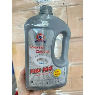 Nước thông cầu cống khẩn cấp siêu mạnh 1600ml Hoàng Ngọc 188