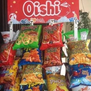 Mix 10 Gói Bánh Oishi 42g Đủ Loại