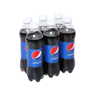 Lốc 6 chai nước ngọt Pepsi Cola 390ml