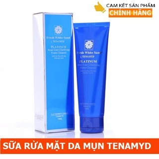 Sữa Rửa Mặt Dành Cho Da Mụn Tenamyd Canada - Platinum Acne Care Clarifying Foam Cleanser Tenamyd Cosmetic - Tuýp 120g