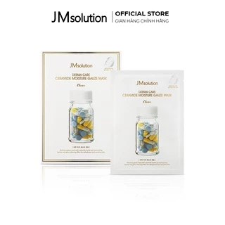 Mặt Nạ Phục Hồi Và Dưỡng Ẩm JMsolution Derma Care Ceramide Aqua Capsule Mask Clear 25ml x 10 Miếng