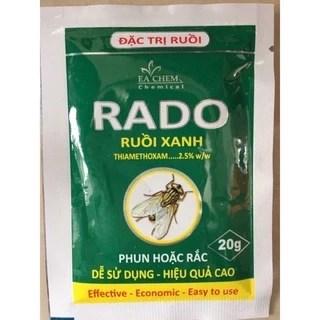 Thuốc diệt ruồi xanh Rado 20g