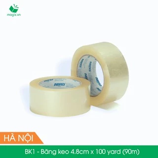 BK1 - 4.8cm loại 6 cuộn/kg-6 cuộn băng dính đóng thùng hộp carton