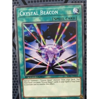 Bài yugioh speed duel - Crystal Beacon - SGX1-ENI18 - Common 1st Edition