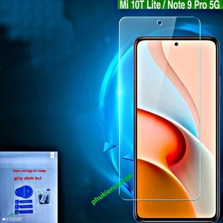 Cường lực REDMI NOTE 9 PRO 5G / MI 10T LITE trong suốt loại tốt 9H / 2.5D ( tặng keo mép )