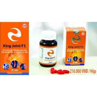 Viên xương khớp KingJoint F1 Glucosamine 750mg hỗ trợ đau xương khớp, hỗ trợ tăng tiết dịch khớp, tái tạo màng sụn khớp