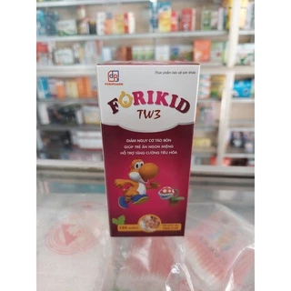 forikid tw3 giảm nguy cơ táo bón, giúp trẻ ăn ngon miệng, tăng cường tiêu hóa