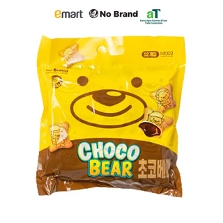 Bánh Quy Hình Gấu Nhân Socola No Brand 300G (12 gói) - Emart VN