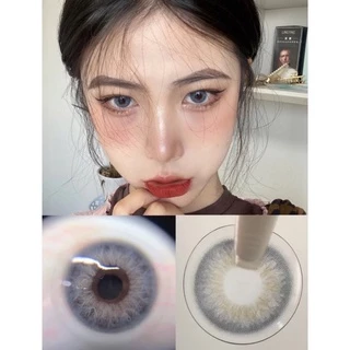 [0-6 ĐỘ] LENS XÁM XANH SIZE 14MM XS VÂN DNA GRAY SÁNG✨