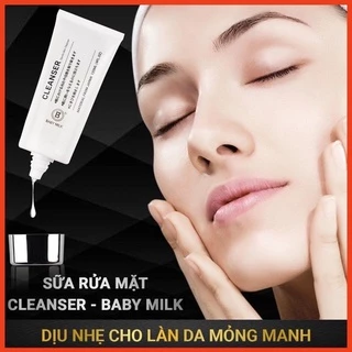 [Hot] Sữa Rửa Mặt Cho Da Nhạy Cảm Cleanser Baby Milk - Hàng Hiệu Cao Thiên Nhi