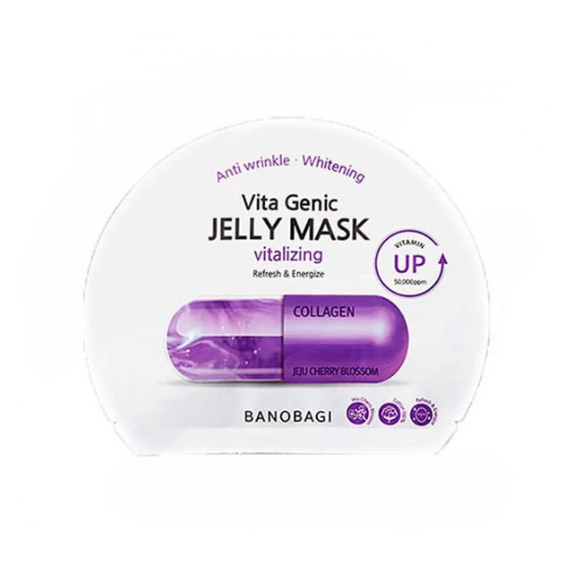 Mặt nạ chống lão hóa Banobagi Vita Genic Jelly Mask Vitalizing Refresh & Energize (tím) 30ml