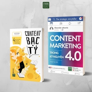 Sách - Combo 2 cuốn Content bạc tỷ + Content marketing trong kỷ nguyên 4.0