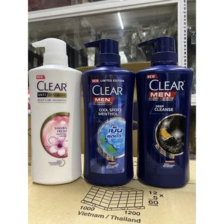 DẦU GỘI CLEAR THÁI LAN 390g