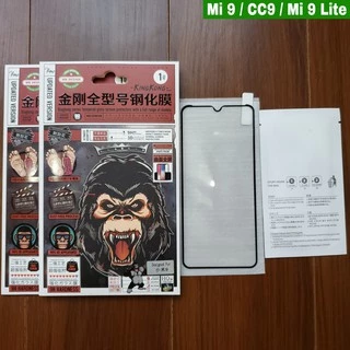 Kính cường lực Xiaomi Mi CC9 / Mi 9 / Mi 11T / 11T Pro  hiệu Kingkong Full màn Viền mỏng cao cấp