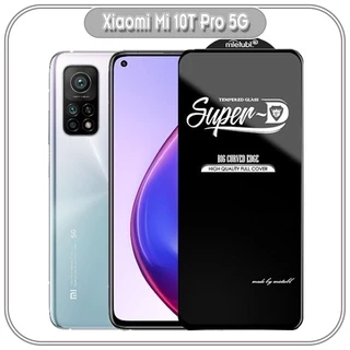 Kính cường lực Super D cho Xiaomi Mi 10T - Mi 10T Pro - Full viền Đen MIETUBL