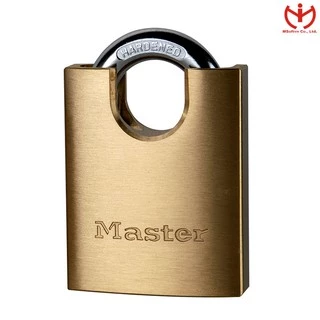 [Hỏa tốc HCM] Ổ khóa chống cắt Master Lock 2250 EURD thân đồng 50mm 2 chìa răng cưa - MSOFT