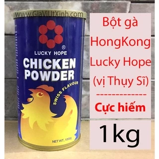 BỘT THỊT GÀ HONGKONG LUCKY HOPE 1KG - LUCKY HOPE CHICKEN POWDER SWISS FLAVOUR THE TIEN CHU 1000G