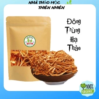 Đông Trùng Hạ Thảo 100gr Sấy Khô Cao Cấp Bồi Bổ Cơ Thể nấu chè dưỡng nhan