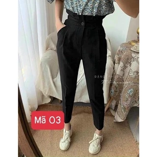 Quần baggy lưng cao bèo bigsize 60kg-95kg