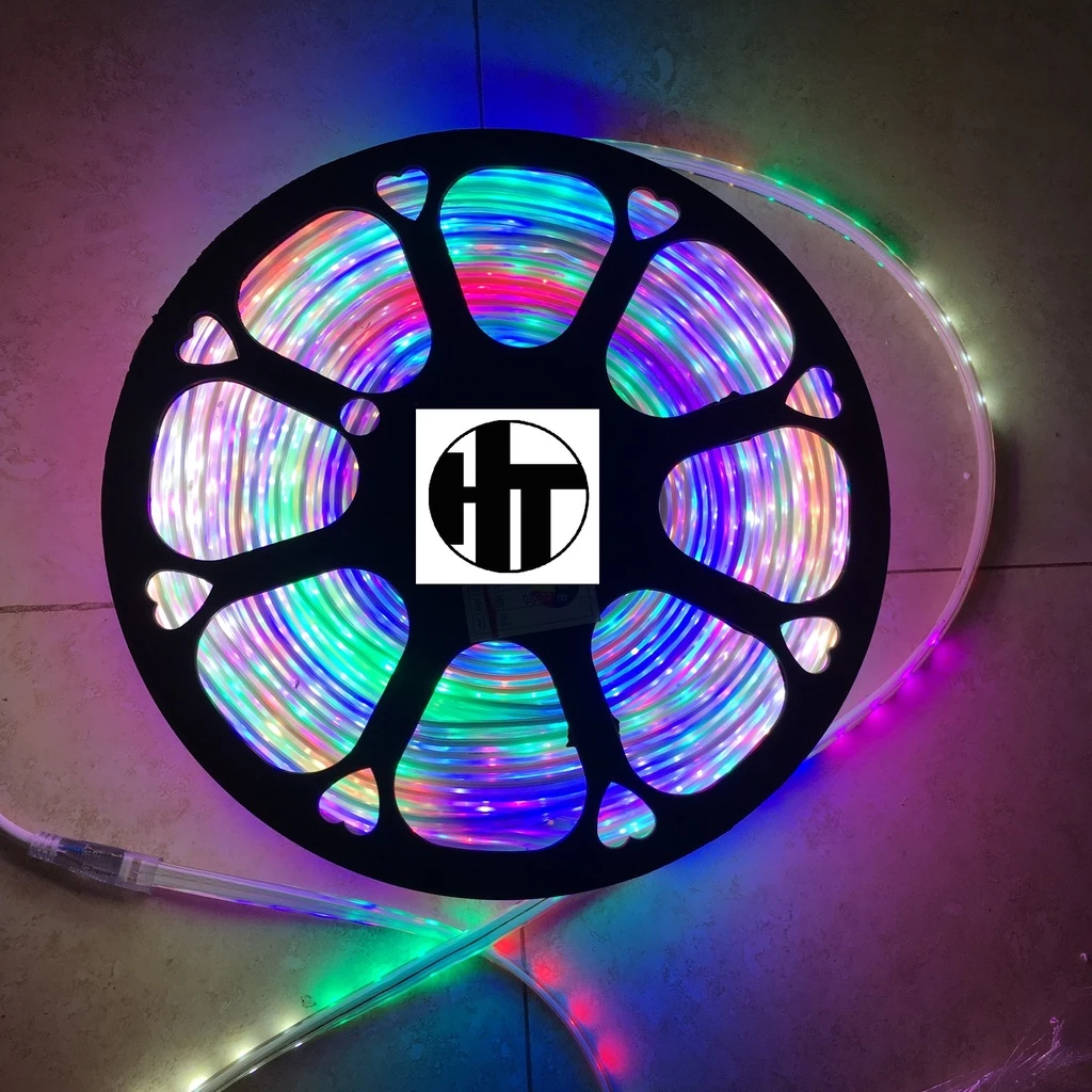 Đèn led trang trí RGB 5m 10m 15m 20m đã có cục nguồn nháy