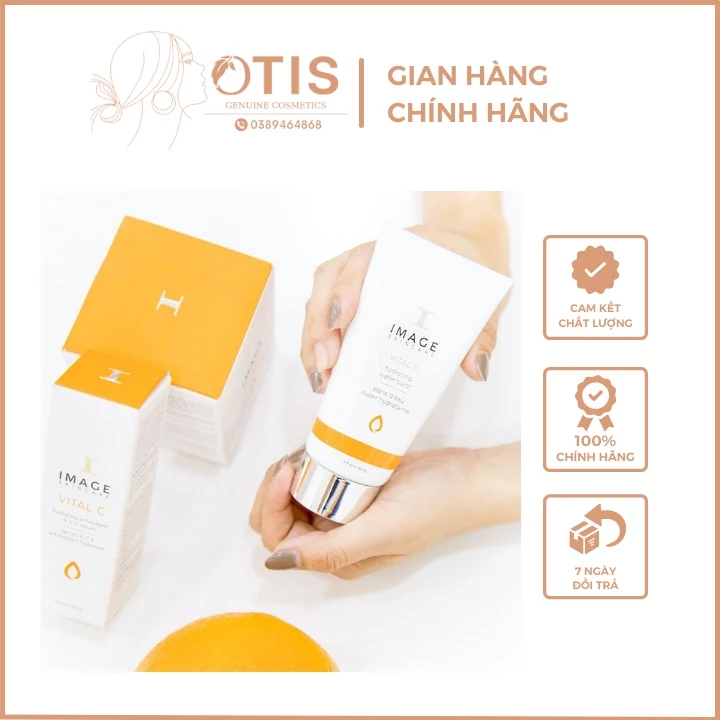 Serum Image Skincare ⚠️CHÍNH HÃNG⚠️Serum khoán khóa nước cho da VITAL C Hydrating Water Burst 59ml chống lão hóa