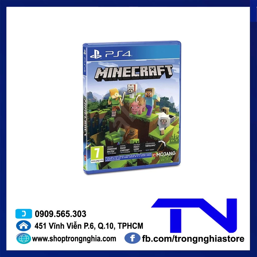 Minecraft PlayStation 4 Edition - Đĩa game PS4