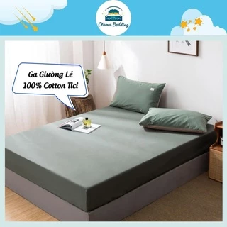 Ga giường lẻ cotton tici 100% drap giường topper bo chun miễn phí 1m2 1m6 1m8 cao cấp - Otama Bedding