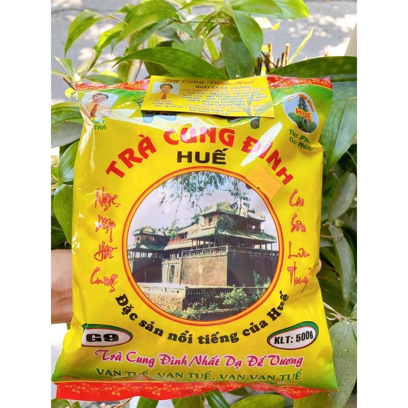 TRÀ CUNG ĐÌNH HUẾ NHẤT DẠ ĐẾ VƯƠNG G9 LOẠI 1 500GR