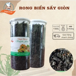 Rong Biển Sấy Giòn (Không tỏi)  SAIGONFOOD 70g/ 150g/ 250g