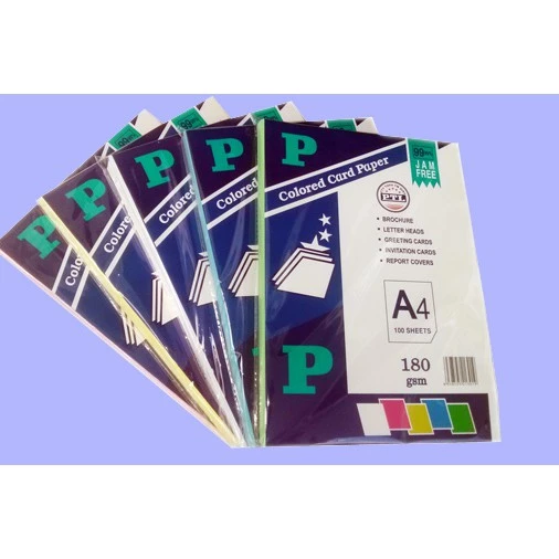 Bìa màu khổ  A4/A5 180gsm