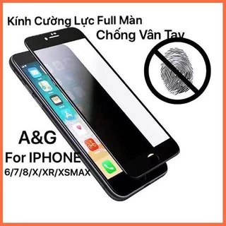 [CƯỜNG LỰC CHỐNG VÂN TAY] Kính Cường Lực Nhám Full Màn Chống Bám Vân Tay Iphone 6/7/8/X/Xs/XsMax/11/12/12PROMAX