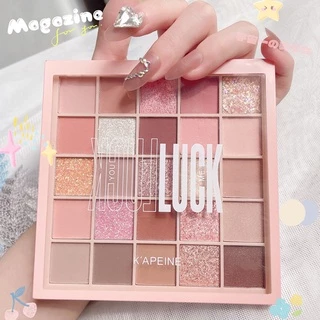 Bảng phấn mắt K'APEINE, phấn mắt nội địa trung 25 ô makeup tông cam hồng đào C5 - Sammi beauty