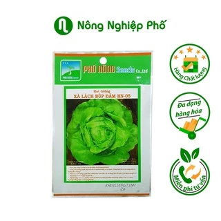 Hạt giống Xà lách búp thảo nguyên No5 HN-05 Phú Nông - Gói 2 gram
