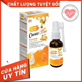 Xịt Họng Keo Ong Covax Bee Hàn Giảm Ho, Đau Ngứa Rát Họng, Đau Amidan, VA (Chai 30ml)