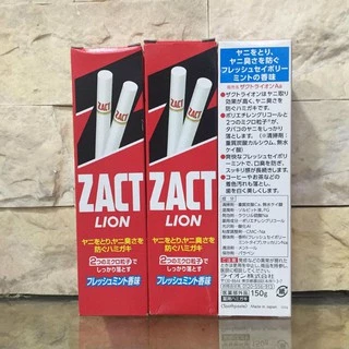 Kem đánh răng cho người hút thuốc lá ZACT Lion Nhật Bản