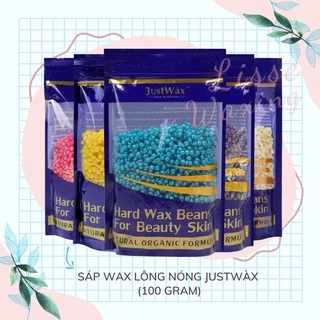 Sáp Wax lông nóng dạng hạt đậu Hard Wax Beans hãng Just Wax ( Tặng kèm que gỗ)