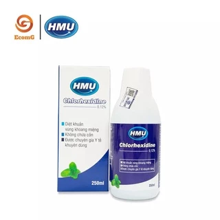 Nước súc miệng HMU Chlorhexidin 250ml