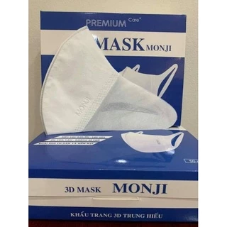 Hộp 50 cái khẩu trang y tế 3D mask monji trung hiếu (phù hợp khuôn mặt nhỏ)