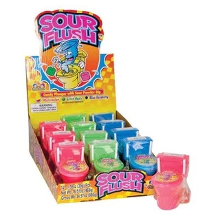 Kẹo mút bồn cầu Kidsmania Sour Flush 44k/ 1 cái