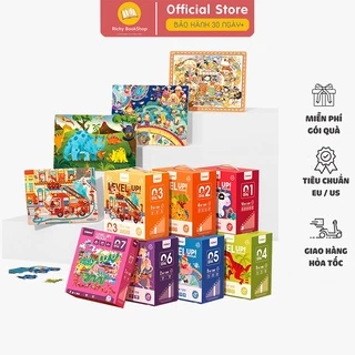 Bộ Xếp Hình 7 Cấp Độ MIDEER Puzzle Level Up cho bé từ 1 2 3 4 5 6+ Tuổi