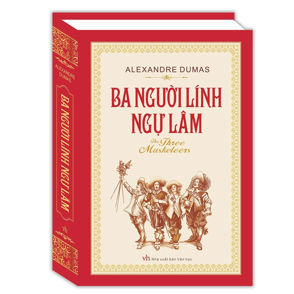 Sách Ba người lính ngự lâm(bìa cứng)